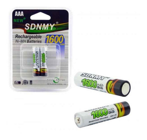 Cargador De Pilas Aa/aaa Con 4 Pilas Aa 3800mah Sdnmy