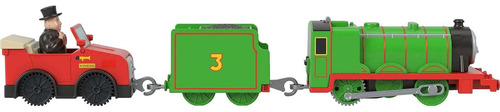 Thomas Friends Henry Con Winston Y Sir Topham Hatt, Tren De