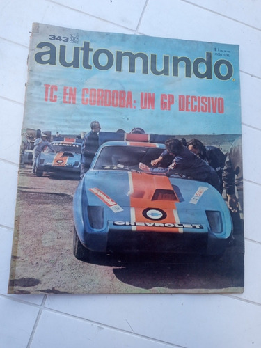 Revista Automundo N.343 Tc En Cordoba Gp Decisivo C/poster