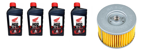 Kit Service Filtro Aceite Honda Trx 420fpa 4x4 Rancher 09/14