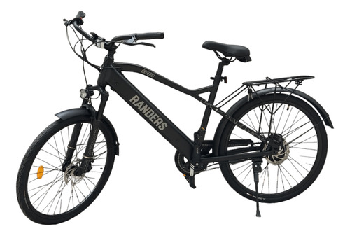 Bicicleta eléctrica  Randers BKE-2601-A color negro