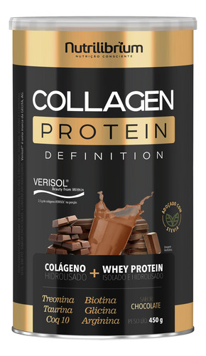 Collagen Protein Definition Verisol Whey 450g Nutrilibrium