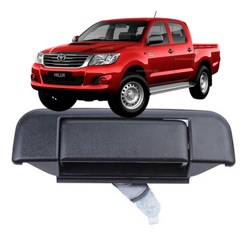 Manilla Portalon Toyota Hilux Vigo 2006 2014 Negra