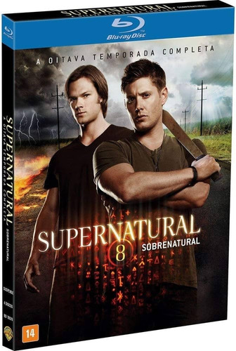 Supernatural 8ª Temporada - Box Com 4 Blu-rays