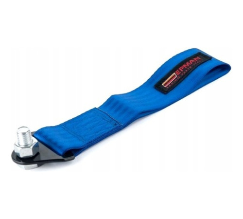 Tow Strap Epman Cinta Remolque Azul Universal Competicion