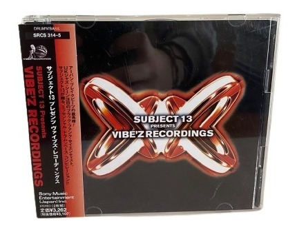 Subject 13  Vibe&#8217;z Recordings Cd Japan [usado]
