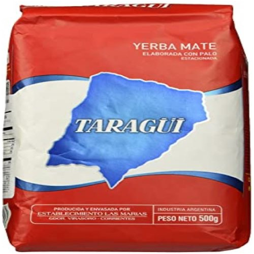 Yerba Mate Taragui Roja 500g Con Palo