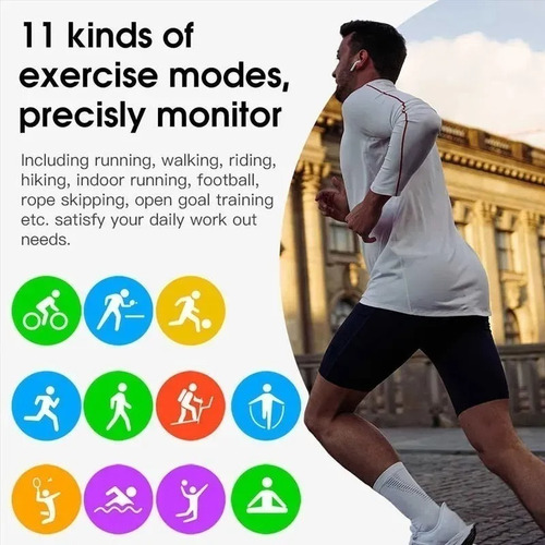 Reloj Inteligente Smartwatch Sumergible Deportes Musica Wp