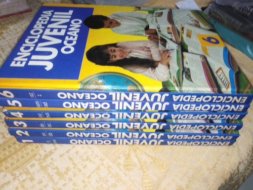 Enciclopedia Juvenil Océano 6 Tomos 1991
