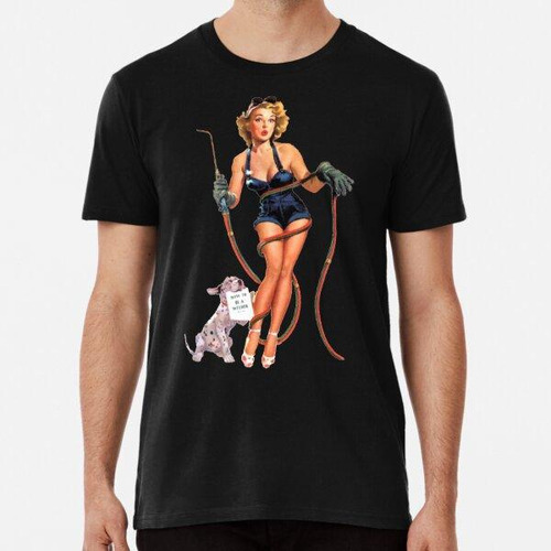 Remera Vintage Sexy Soldador Pinup Chica Algodon Premium