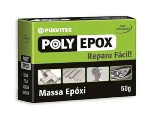 Adesivo Polyepox 50g - 12 Unidades