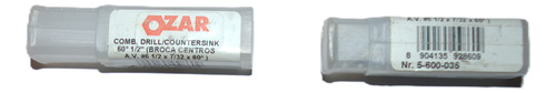 Broca De Centro No 6, 1/2 X 7/32 X 60 Grados Hss, 5-600-035