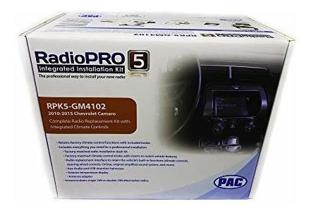 Rpk5 Gm4102 Kit Repuesto Radio Integrado Pomo Hvac Para Usb