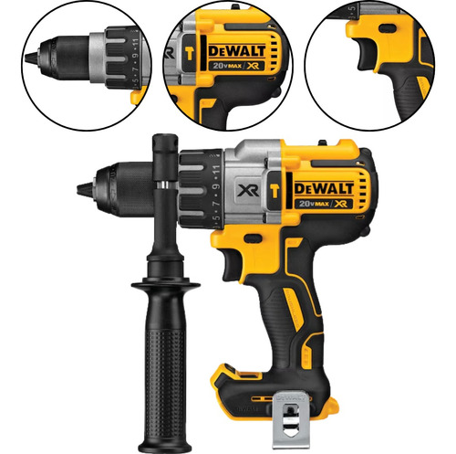 Furadeira Parafusadeira Dewalt Dcd996 B S/ Bateria 20v 