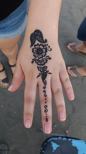 Imagen 2 de 6 de Tatuajes Temporales Henna Domicilios, Particulares, Evento