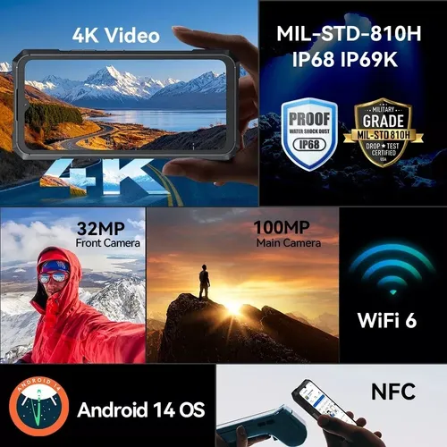Cubot Kingkong X 16gb + 16gb = 32gb 512gb Dual Sim Duos