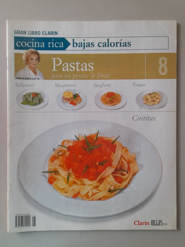 Cocina Rica Bajas Calorías Pastas 8 (m)