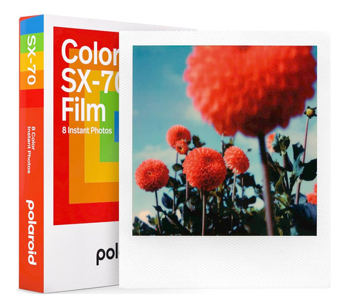 Película Color Film Polaroid Sx-70 (6004) - 8 Fotos