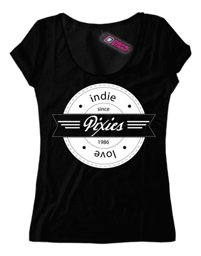 Remera Mujer Pixies Indie Love Rp321 Dtg Premium