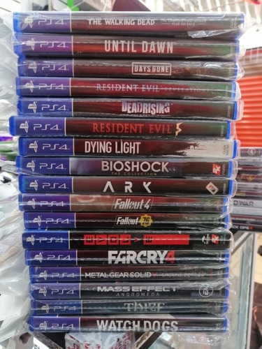Videojuegos Ps4 Playstation 4 Fisicos Distintos Precios (Usado)