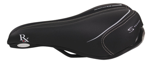 Silla De Montar Serfas Rx Microfibra Bicicleta Montaña Hombr Negro