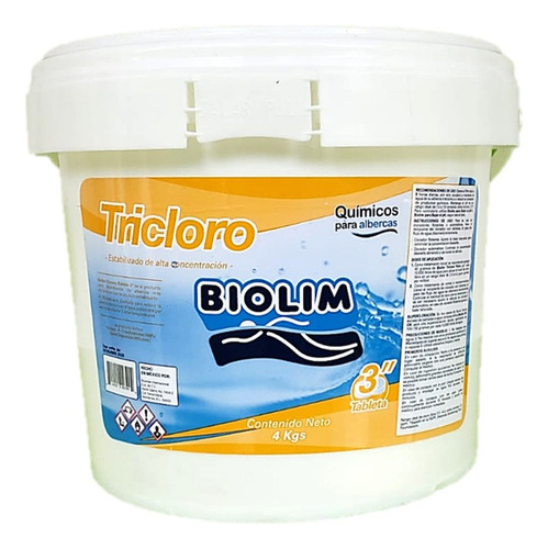 4kg Pastillas De Cloro Para Alberca, Tricloro Pastilla 3