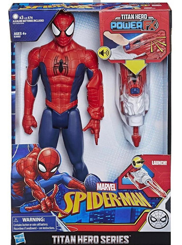 Spiderman  - Titan Hero Series / Con Lanzador