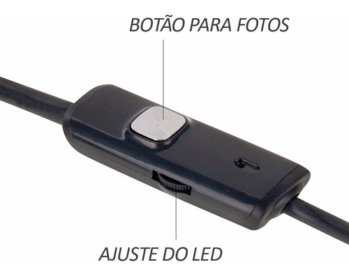Imagem 5 de 5 de Camera Inspeção Sonda Endoscópica Android 5m