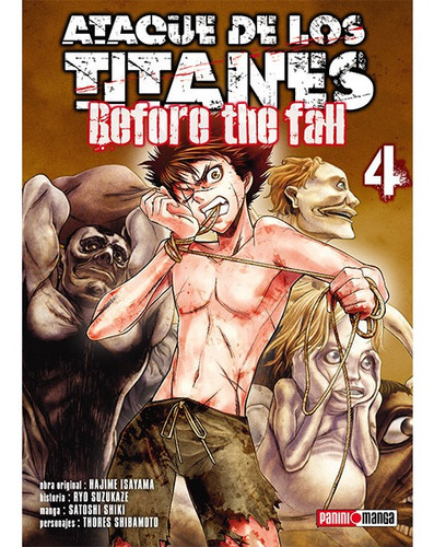 Manga Ataque De Los Titanes - Before The Fall N°4, Panini