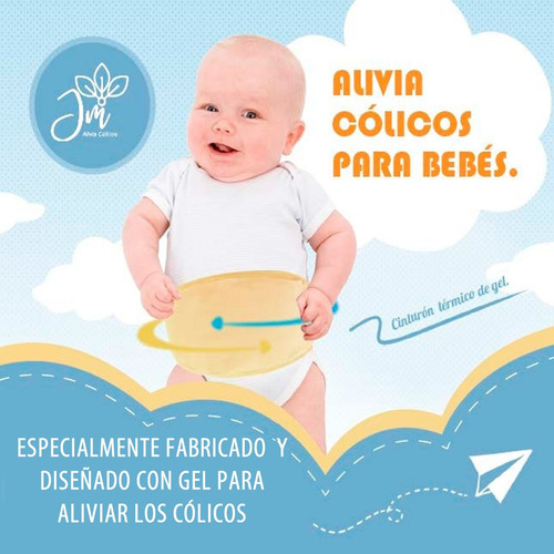 Imagen 3 de 4 de Alivio De Cólicos Para Bebés. Cinturón Unisex.