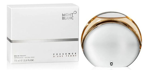 Perfume Presence D'une  Eau Toilette Montblanc 75ml Mujer