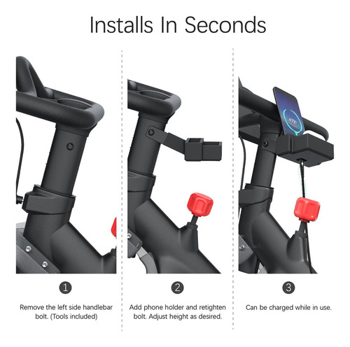 Yn Suporte De Celular Para Bicicleta, Exercício, Com Capa De