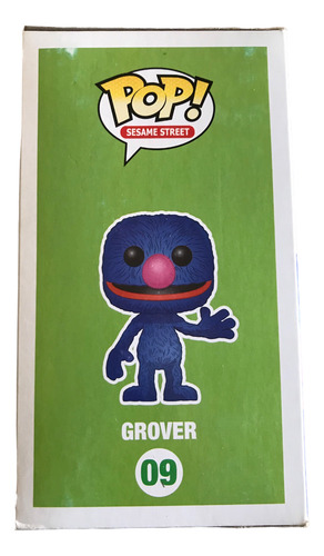 Funko Pop Original Grover #09 - Plaza Sesamo