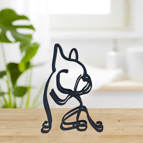 Escultura Artística En Forma De Perro En Forma De F, Línea A