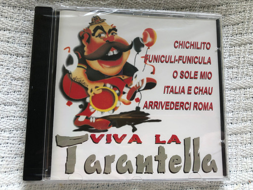 Cd Viva La Tarantella 1 Edição 1998 Raridade Coleção Lacrado