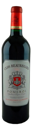 Vinho Tinto Clos Beauregard Aop Pomerol-750ml