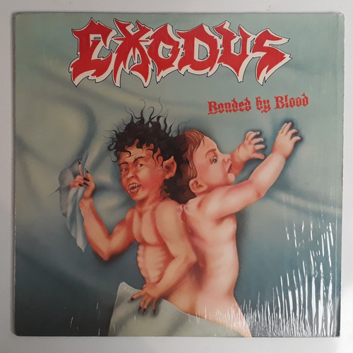 Exodus Bonded By Blood Lp Vinilo Combat Records U.s.a 1985 