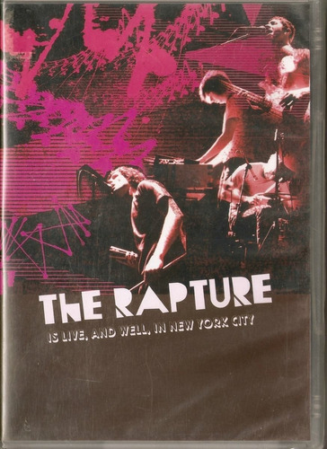 The Rapture Is Live And Well In New Yourk City Dvd Raro Novo