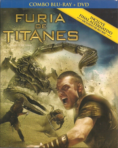 Furia De Titanes 2010 Blu-ray + Dvd Película Nuevo Sam W.