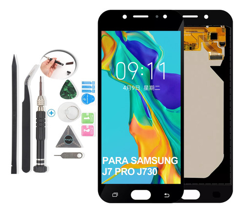 Pantalla Tactil Lcd Para Samsung J7 Pro J730 Displays