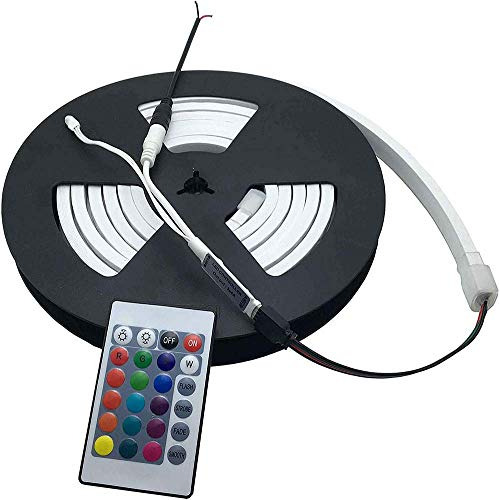 Tira De Luces Led De Neon Rgb Flexible/a De Agua/mu...