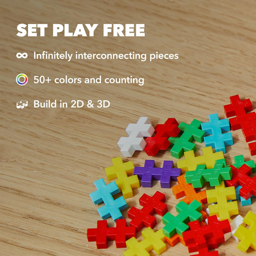 Juego Plus Plus: Tubo Abierto, Mezcla 70 Colores