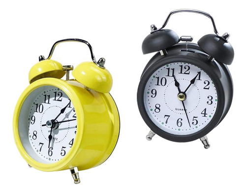 Reloj Despertador Con Alarma Fuerte, Sencillo, Sin Tictac,