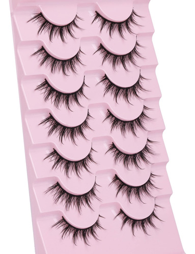 Cílios Postiços Eydevro Manga Lashes Natural Look 7 Pares