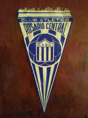 Antiguo Banderin Rosario Central 22x44 Cm