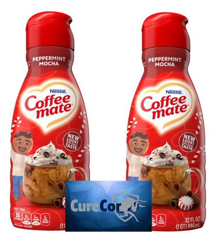 Coffee-mate - Crema Liquida Para Cafe  Dos (2) Botellas De