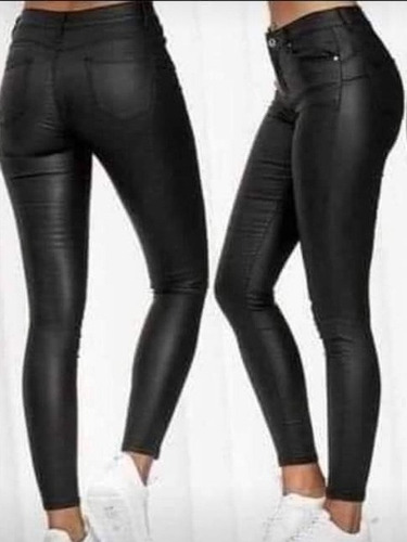 10 Pantalon Tipo Vaquero De Vinipiel