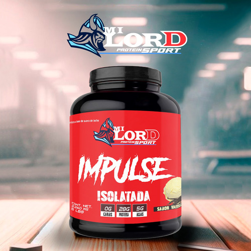 Proteína Whey Hs Hidrolizada Isolate 2.2 Kg My Lord Sabores Vainilla