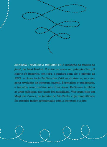 A Maldição Do Tesouro Do Faraó, De Bardari, Sérsi. Vaga-lume Editorial Ática, Capa Mole Em Português, 2016