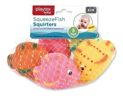 Set De Peces De Hule Playtex